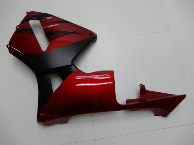 2003-2004 Rot Schwarz CBR600RR Motorrad Verkleidung 2003-2004 Rot Schwarz CBR600RR Motorrad Verkleidung
