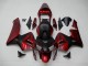 2003-2004 Rot Schwarz CBR600RR Motorrad Verkleidung 2003-2004 Rot Schwarz CBR600RR Motorrad Verkleidung
