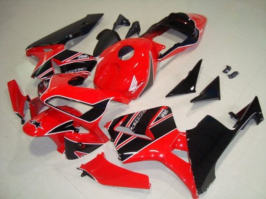 2003-2004 Rot Schwarz CBR600RR Motorrad Verkleidungen