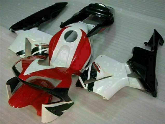 2003-2004 Rot Weiß CBR600RR Motorrad Verkleidungen