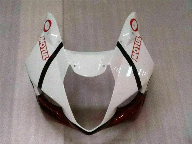 2003-2004 Rot Weiß GSXR 1000 Motorrad Verkleidungen 2003-2004 Rot Weiß GSXR 1000 Motorrad Verkleidungen