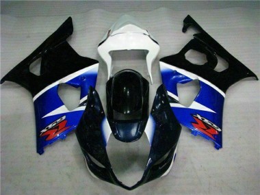 2003-2004 Schwarz Blau GSXR 1000 Motorrad Vollverkleidung