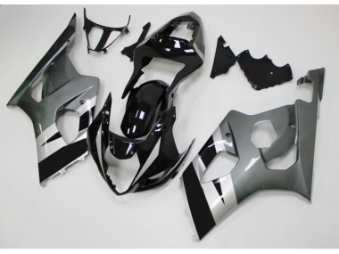 2003-2004 Schwarz Grau GSXR 1000 Motorrad Verkleidung