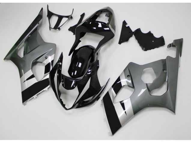 2003-2004 Schwarz Grau GSXR 1000 Motorrad Verkleidung 2003-2004 Schwarz Grau GSXR 1000 Motorrad Verkleidung