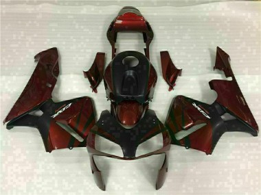2003-2004 Schwarz Rot CBR600RR Motorrad Verkleidungen