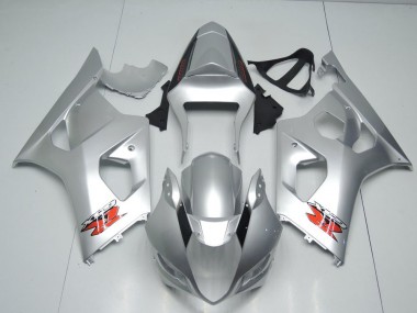 2003-2004 Silber OEM Stil GSXR 1000 Motorrad Verkleidung