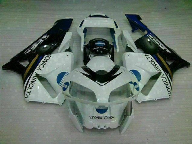 2003-2004 Weiß CBR600RR Motorradverkleidung Plastik Kits 2003-2004 Weiß CBR600RR Motorradverkleidung Plastik Kits