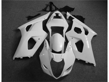 2003-2004 Weiß GSXR 1000 Motorrad Verkleidung Komplett Sets