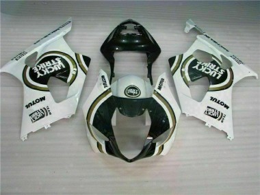 2003-2004 Weiß GSXR 1000 Motorrad Verkleidung