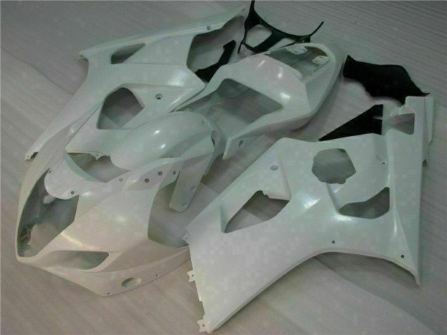 2003-2004 Weiß GSXR 1000 Motorrad Verkleidungen 2003-2004 Weiß GSXR 1000 Motorrad Verkleidungen