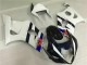 2003-2004 Weiß Schwarz GSXR 1000 Motorrad Verkleidung Komplett Sets 2003-2004 Weiß Schwarz GSXR 1000 Motorrad Verkleidung Komplett Sets