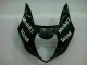 2003-2004 Weiß Schwarz GSXR 1000 Motorrad Verkleidungen 2003-2004 Weiß Schwarz GSXR 1000 Motorrad Verkleidungen