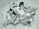 2003-2004 Weiß Silber Repsol CBR600RR Motorrad Verkleidung