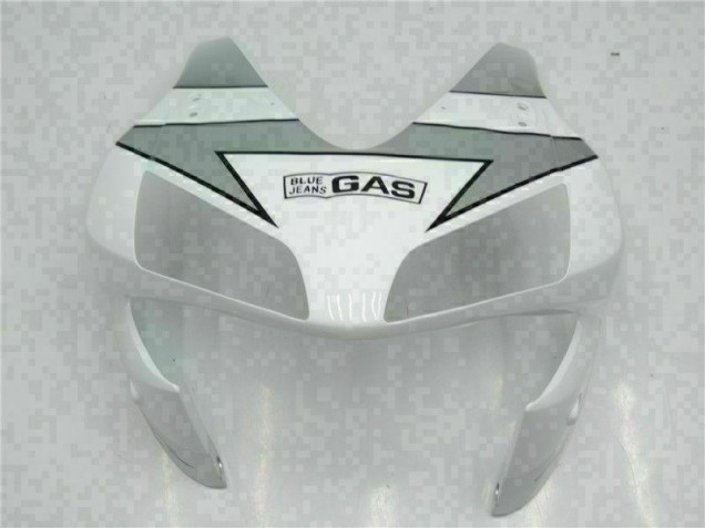 2003-2004 Weiß Silber Repsol CBR600RR Motorrad Verkleidung