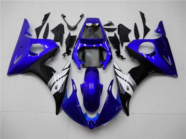 2003-2005 Blau Weiß Schwarz YZF R6 Motorrad Verkleidung