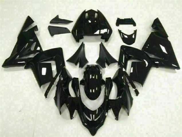 2003-2005 Glänzend Schwarz ZX10R Motorrad Verkleidung 2003-2005 Glänzend Schwarz ZX10R Motorrad Verkleidung