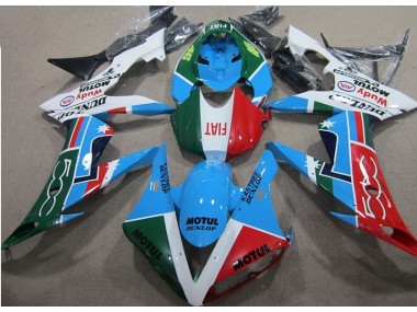 2004-2005 Blau Rot Grün Motul CBR1000RR Motorrad Verkleidung