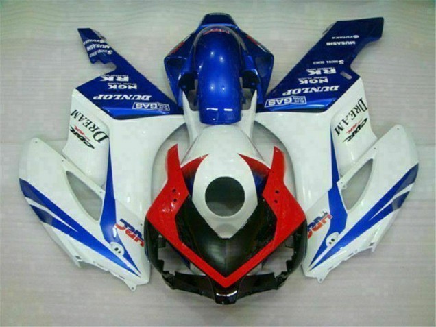 2004-2005 Blau Weiß CBR1000RR Motorrad Verkleidung 2004-2005 Blau Weiß CBR1000RR Motorrad Verkleidung