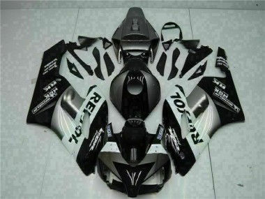 2004-2005 Grau Schwarz Repsol CBR1000RR Motorrad Verkleidung