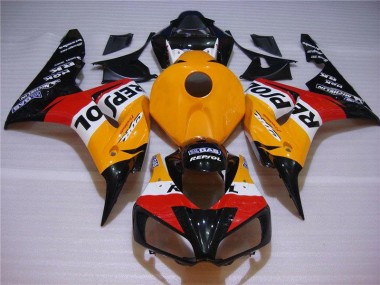 2004-2005 Orange Schwarz Repsol CBR1000RR Motorrad Verkleidung