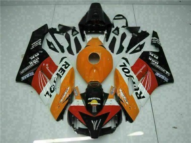 2004-2005 Orange Schwarz Repsol CBR1000RR Motorrad Verkleidungen