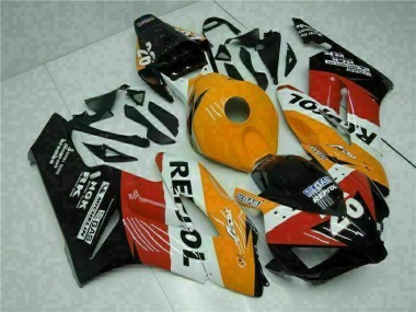 2004-2005 Orange Schwarz Repsol CBR1000RR Motorrad Vollverkleidung