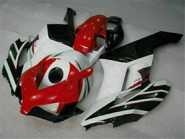 2004-2005 Rot Weiß CBR1000RR Motorrad Vollverkleidung