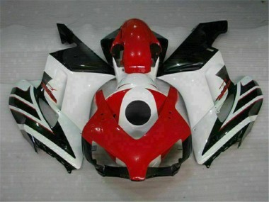 2004-2005 Rot Weiß CBR1000RR Motorrad Vollverkleidung