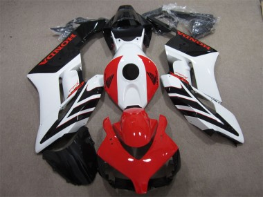 2004-2005 Schwarz Rote Weiß CBR1000RR Motorrad Verkleidung