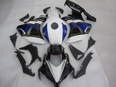 2004-2005 Schwarz Weiß Blau CBR1000RR Motorrad Verkleidung