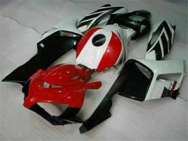 2004-2005 Schwarz Weiß CBR1000RR Motorrad Verkleidung & Plastik