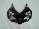 2004-2005 Schwarz West CBR1000RR Motorrad Verkleidung