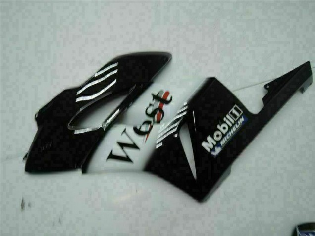 2004-2005 Schwarz West CBR1000RR Motorrad Verkleidung