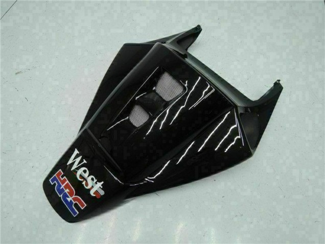 2004-2005 Schwarz West CBR1000RR Motorrad Verkleidung