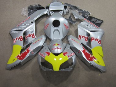 2004-2005 Silber Rot Bull CBR1000RR Motorrad Verkleidung