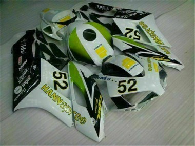 2004-2005 Weiß Grün Hannspree 52 CBR1000RR Motorrad Verkleidung