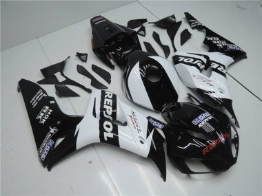 2004-2005 Weiß Repsol Schwarz CBR1000RR Motorrad Verkleidung