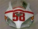 2004-2005 Weiß Rot CBR1000RR Motorrad Verkleidung 2004-2005 Weiß Rot CBR1000RR Motorrad Verkleidung