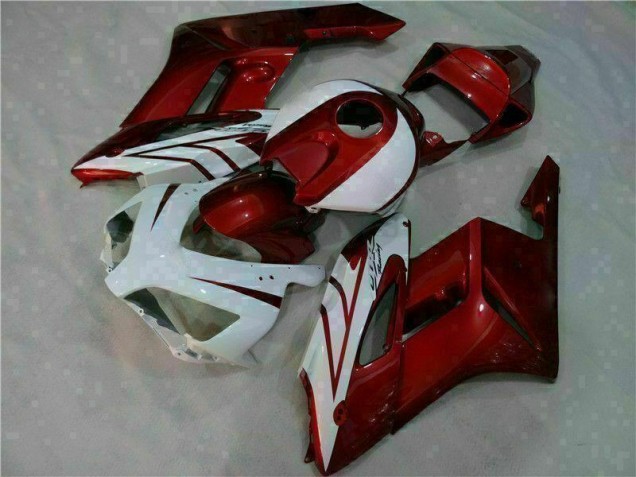 2004-2005 Weiß Rot CBR1000RR Motorrad Verkleidungen 2004-2005 Weiß Rot CBR1000RR Motorrad Verkleidungen