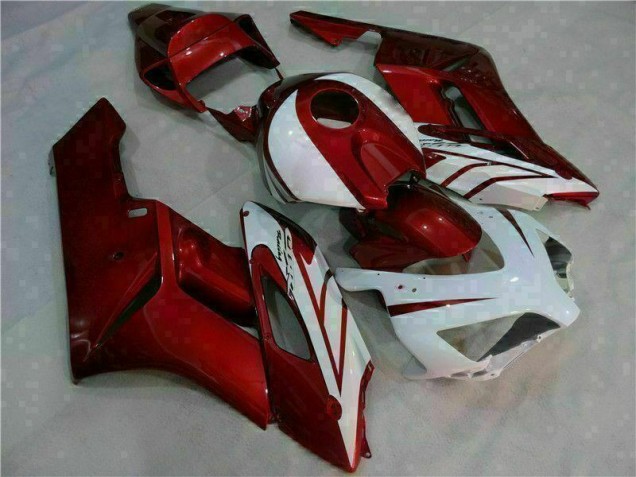 2004-2005 Weiß Rot CBR1000RR Motorrad Verkleidungen 2004-2005 Weiß Rot CBR1000RR Motorrad Verkleidungen