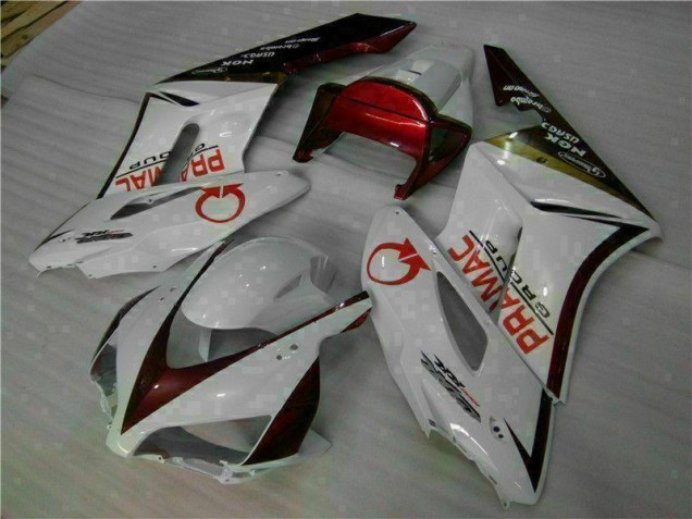 2004-2005 Weiß Rot CBR1000RR Motorrad Vollverkleidung 2004-2005 Weiß Rot CBR1000RR Motorrad Vollverkleidung
