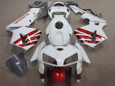2004-2005 Weiß Rot Schwarz CBR1000RR Motorrad Verkleidungen