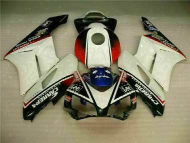 2004-2005 Weiß Schwarz CBR1000RR Motorrad Verkleidung & Plastik