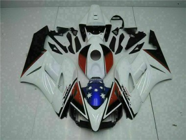 2004-2005 Weiß Schwarz CBR1000RR Motorrad Verkleidungen