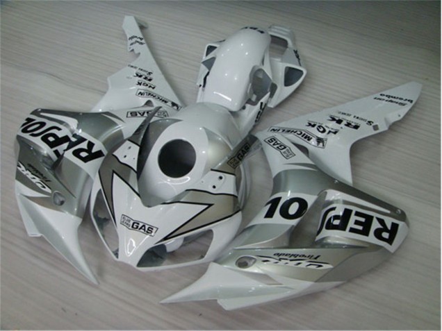 2004-2005 Weiß Silber Schwarz Repsol CBR1000RR Motorrad Verkleidung 2004-2005 Weiß Silber Schwarz Repsol CBR1000RR Motorrad Verkleidung