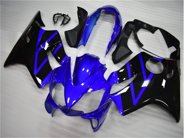 2004-2007 Blau Schwarz CBR600 F4i Motorrad Verkleidung 2004-2007 Blau Schwarz CBR600 F4i Motorrad Verkleidung