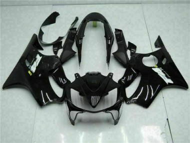 2004-2007 Glänzend Schwarz CBR600 F4i Motorrad Verkleidungen