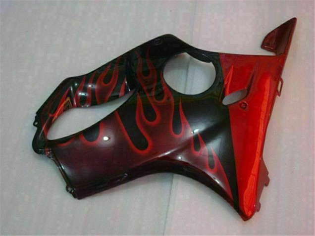 2004-2007 Rot Flamme CBR600 F4i Motorrad Verkleidung