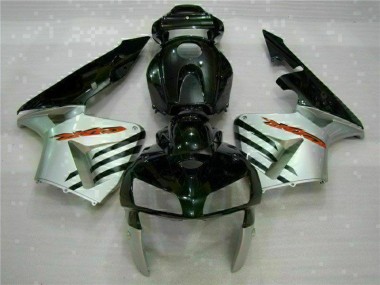2005-2006 Glänzend Schwarz CBR600RR Motorrad Vollverkleidung