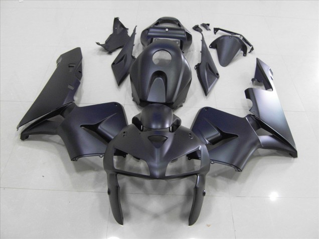 2005-2006 Matt Schwarz CBR600RR Motorrad Verkleidung 2005-2006 Matt Schwarz CBR600RR Motorrad Verkleidung